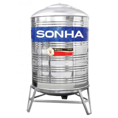 Bồn Nước Inox Sơn Hà 1500L Đứng Lùn Phi 960-1140