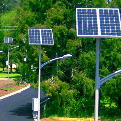 Lắp đặt hệ thống đèn năng lượng mặt trời